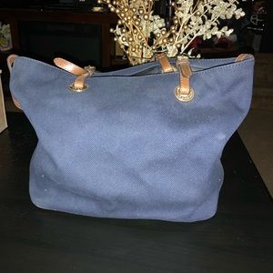Blue Michael Kors bag
